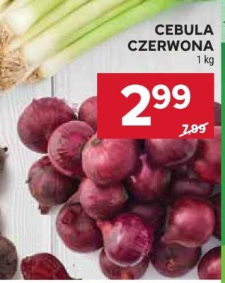 Cebula czerwona promocja w Stokrotka