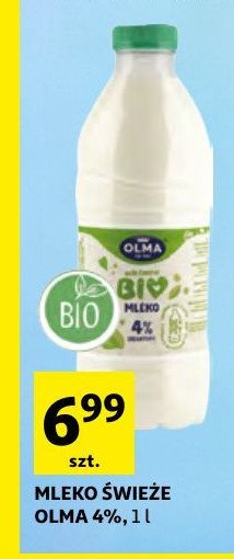 Mleko 3.5% Olma bio promocja