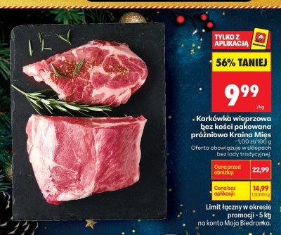 Karkówka promocja w Biedronka