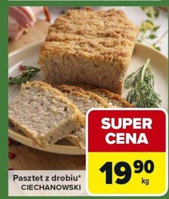 Pasztet z drobiu CIECHANÓW promocja w Carrefour Express