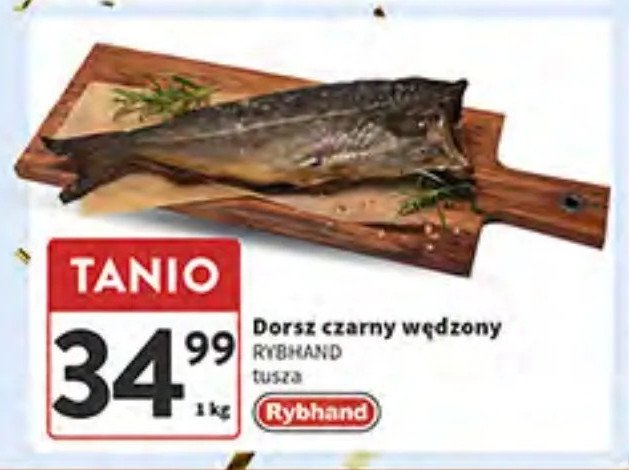 Dorsz czarny wędzony Rybhand promocja