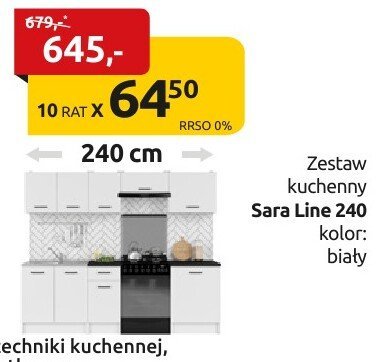 Zestaw kuchenny promocja w Black Red White