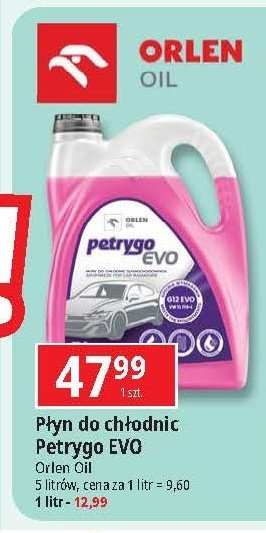 Płyn do chłodnic evo g12 Petrygo promocja