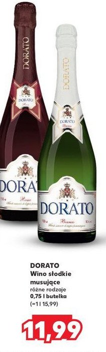 Wino DORATO ROSSO promocja w Kaufland