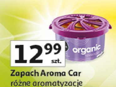 Zapach samochodowy organic lawenda AROMA CAR CUP GEL promocja