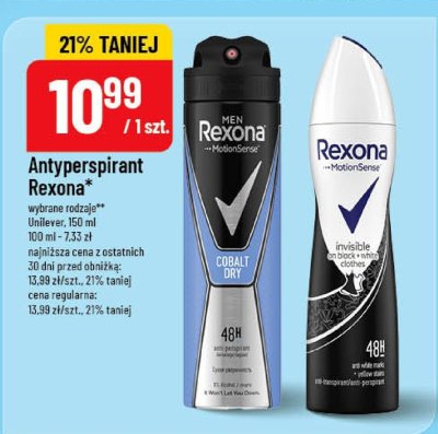 Antyperspirant Rexona promocja w POLOmarket
