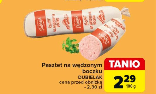 Pasztet na wędzonym boczku Dubielak promocja