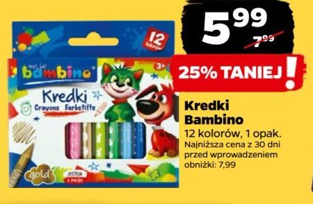 Kredki świecowe moje bambino promocja