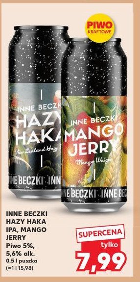 Piwo Inne beczki hazy haka promocja