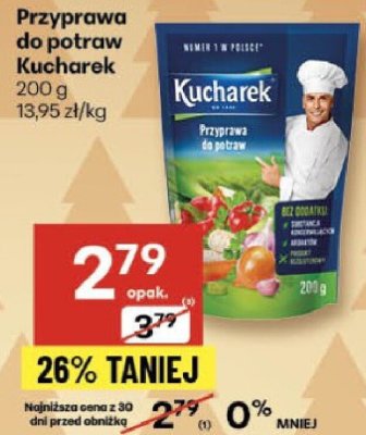 Przyprawa do potraw Kucharek promocja w Delikatesy Centrum