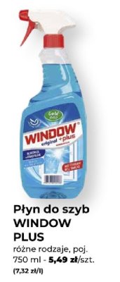 Płyn do szyb WINDOW PLUS różne rodzaje promocja w PSB Mrówka