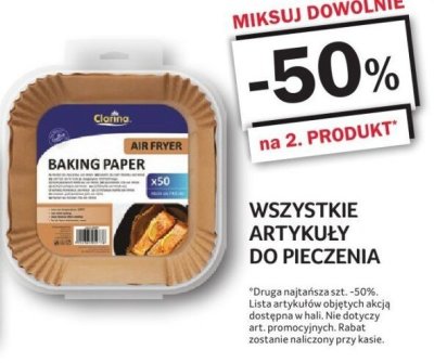 Papier do pieczenia Clorina Air Fryer Baking Paper promocja w Selgros