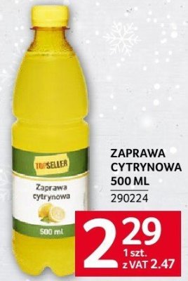 Zaprawa cytrynowa 500 ML promocja w Selgros