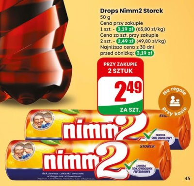 Drops Nimm2 Storck promocja w Dino