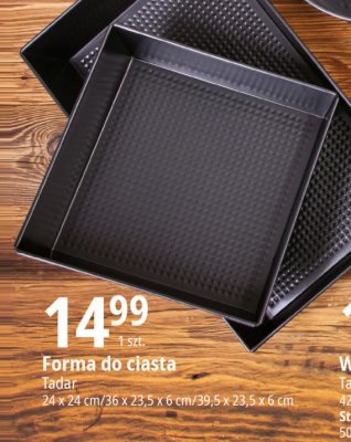 Forma do pieczenia 39.5 x 23.5 x 6 cm Tadar promocja