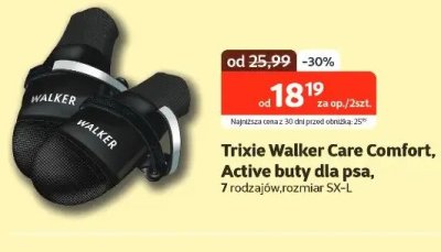 Buty dla psa Walker Care Comfort, Active 7 rodzajów, rozmiar SX-L promocja w KAKADU