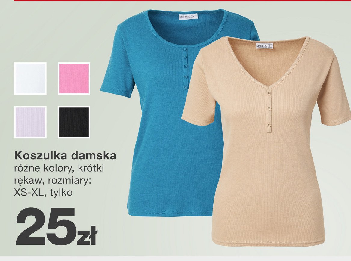 Koszulka damska xs-xl promocja