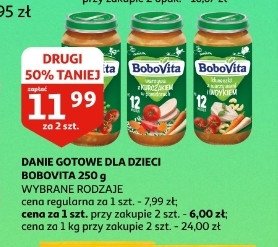 Warzywa z kurczakiem w pomidorach Bobovita promocja