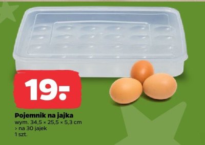 Pojemnik na jajka promocja w Netto