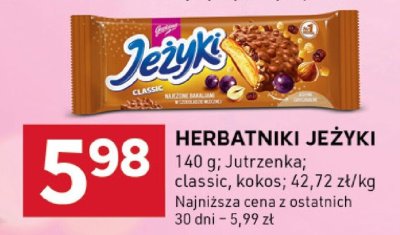 Herbatniki Herbatniki Jeżyki promocja w Stokrotka