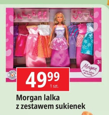 Lalka morgan i suknie wieczorowe Kidway promocja w Leclerc