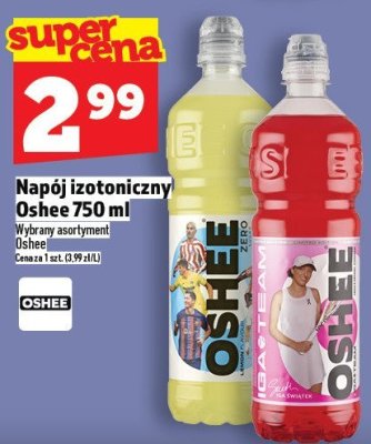 Napój izotoniczny Oshee 750 ml promocja w TOPAZ