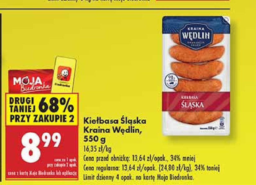 Kiełbasa śląska Kraina wędlin promocja