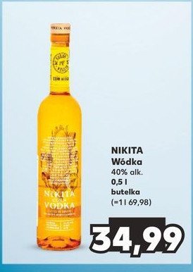 Wódka Nikita vodka promocja