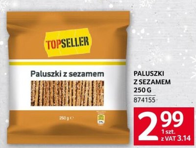 Paluszki z sezamem 250 g promocja w Selgros