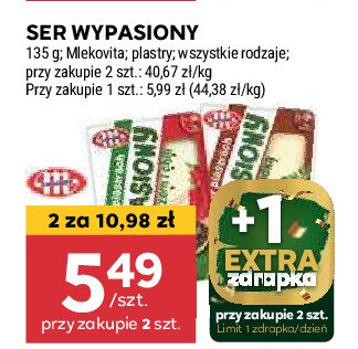 Ser z kozieradką Mlekovita wypasiony promocja