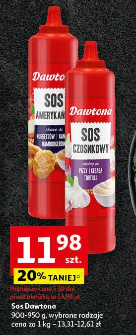 Sos amerykański Dawtona promocja w Auchan