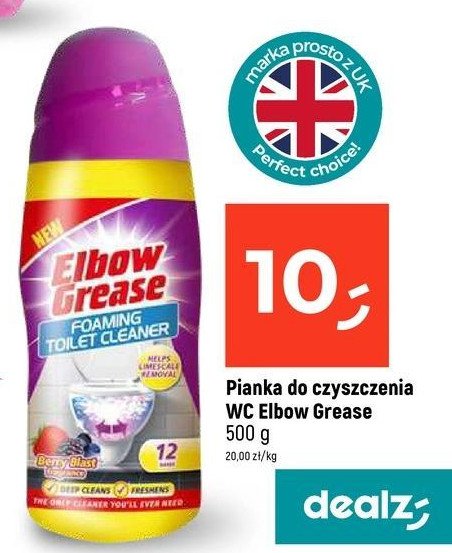 Pianka do czyszczenia wc ELBOW GREASE promocja