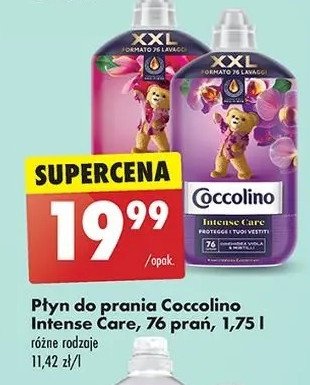 Płyn do płukania fiori di tiare frutti rossi Coccolino intense care promocja