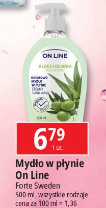 Mydło w płynie aloes On line promocja