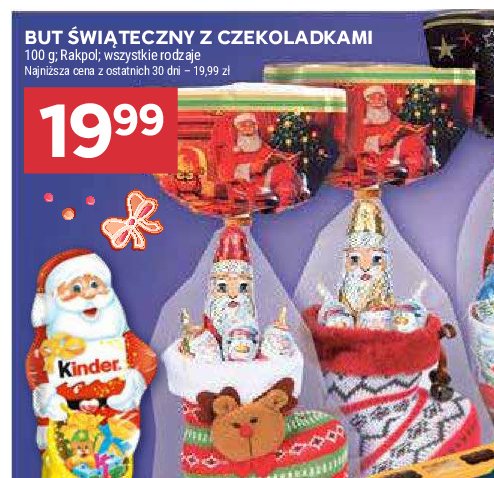 But świąteczny z czekoladkami Rakpol promocja