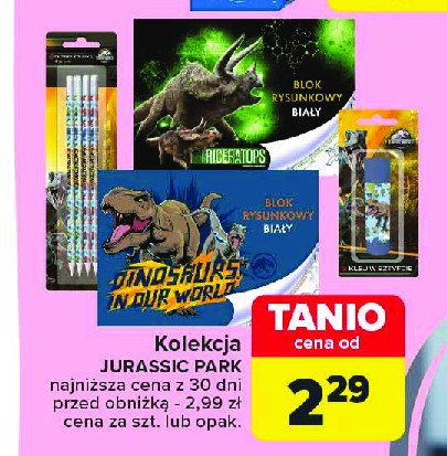 Ołówki jurassic park promocja