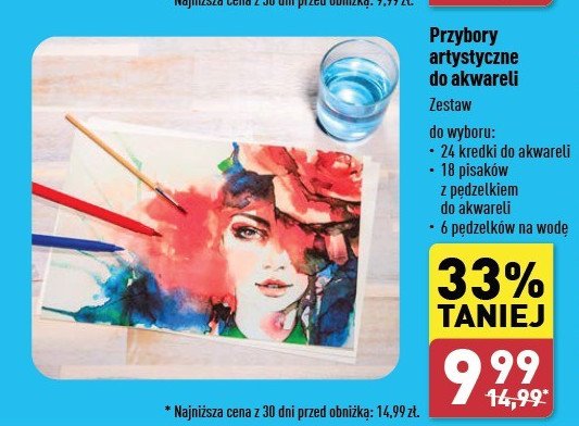 Kredki akwarelowe promocja