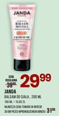 Balsam Janda do ciała, 200 ml promocja w Drogerie Natura