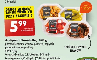Pieczarki balsamico Donatello antipasti promocja