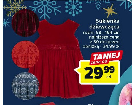 Sukienka dziewcz臋ca rozm. 68-164 cm promocja