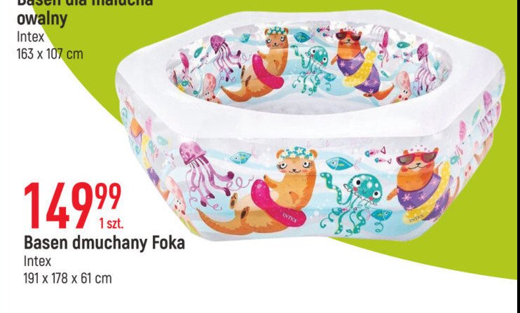 Basen foka Intex promocja