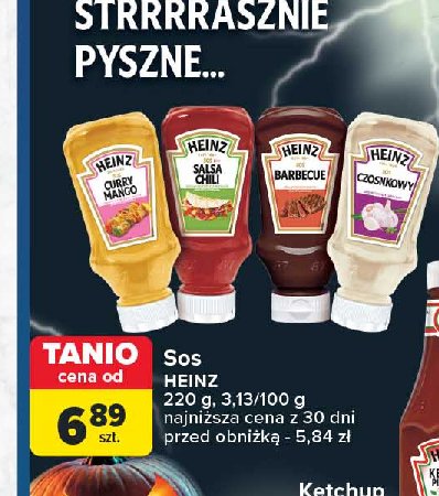 Sos curry mango Heinz promocja