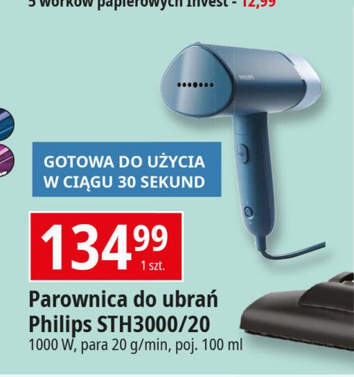 Parownica sth3000/20 Philips promocja