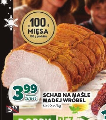 Schab na maśle Madej Wróbel promocja w Stokrotka