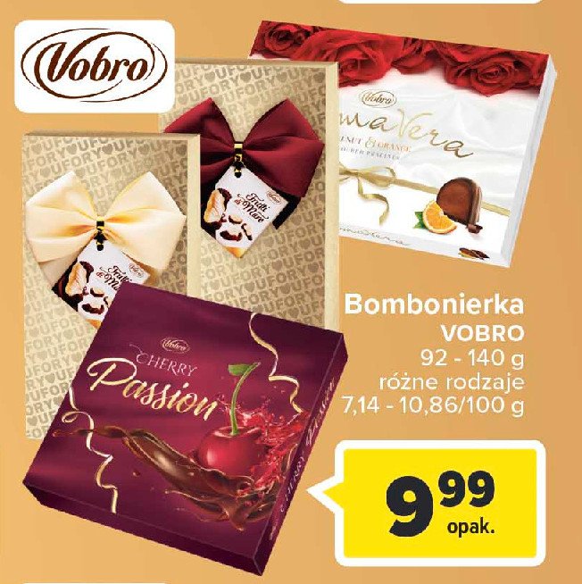 Bombonierka Vobro cherry passion promocje