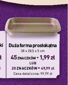 Forma prostokątna 38 x 28.5 x 5 cm Berghoff promocja