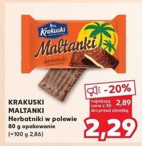 Herbatniki Krakuski maltanki Krakuski bahlsen promocja