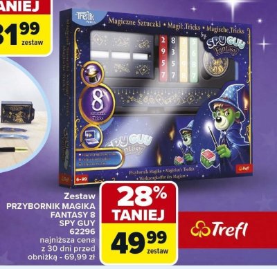 Zestaw PRZYBORNIK MAGIKA FANTASY 8 SPY GUY Treflík promocja w Carrefour