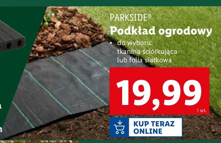 Folia siatkowa Parkside promocja w Lidl