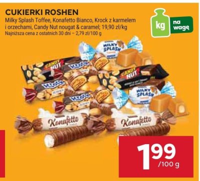 Cukierki Milky Splash Toffee promocja w Stokrotka
